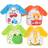 Vicloon Baby Waterproof Weaning Toddler Bib 4pcs