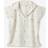Vertbaudet Bath Poncho with Recycled Cotton Giverny Printed White