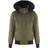 Moose Knuckles Little Rapids Bomber Down Jacket - Army Green