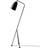 GUBI Gräshoppa Black Semi Matt Floor Lamp 125cm