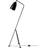 GUBI Gräshoppa Black Glossy Floor Lamp 125.3cm