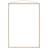 Moebe Oak Transparent/Wood/Black Photo Frame 50x70cm