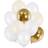 PartyDeco Guld Lyxballonger Set 10-pack