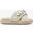 INUIKII Woven Stones Sandaler - Ivory White