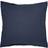 Morris & Co William Linen Plain Dye Square Pillow Case Blue