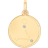 Støvring Design Zodiac Sign Pisces Pendant - Gold/Transparent