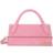 Jacquemus Pink La Montagne Croc 'Le Chiquito Long' Clutch 430 Pink UNI