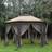 OutSunny 4x4m Easy Set Up Hexagon Gazebo