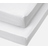 Tutti Bambini Bambini Cot Bed Fitted Sheets 2pk Essentials White