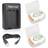 Newmowa NP-BX1 Replacement Battery and Fast Dual Charger Compatible 3-pack