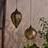 Moroccan Bronze Pendant Lamp 15cm 2pcs