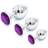 The Room of Doom Jewelled Butt Plug 3-pack