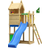 Jungle Gym Resort Play Tower with Blue Slide