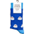 Svensk Husman The Coffee Cup Socks - Blue