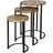 Ravi Mango Light Nesting Table 43cm 3pcs