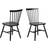 AC Design Furniture Susanne Black Kitchen Chair 86cm 2pcs