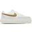 Nike Court Vision Alta W - White/Light Bone/Sail/Metallic Gold