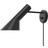 Louis Poulsen AJ Black Wall light ∅ 35cm