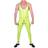 IDDSI Sleeveless Latex Catsuit with Crotch Strap Rubber Zipper Bodysuit