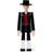 Kay Bojesen Norwegian Bunad Man Black/White Prydnadsfigur 20.5cm