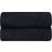 Glamburg Cotton 2 Bath Towel Black (100x70cm)