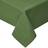 Homescapes Plain Cotton 137 Tablecloth Green