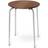 ferm LIVING Herman Walnut/Chrome Seating Stool 43cm