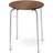 ferm LIVING Herman Walnut/Chrome Skammel 43cm