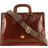 The Bridge Story Briefcase - Brown/Gold