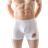 Green Fish Men's Boxer Briefs - White