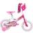 Huffy Disney Princess Quick Connect 12" - Pink Børnecykel