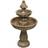 Primrose Water Fountain Feature Stone Effect 2 Tier Jata