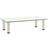 vidaXL 322763 Transparent TV-bänk 60x17cm