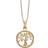 Christina Tree of Life Pendant - Gold/Transparent