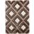 Think Rugs Olympia GR224 Shaggy Rug Brown, Beige 80x150cm