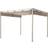 IKEA HAMMARÖN pergola, gråbeige/mörk gråbeige, 300x300