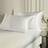 Shein 2pcs Premium Silky Satin Envelope Pillowcases Set Pillow Case White (63x43cm)