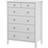 Notio Living Tico White Lacquered Kommode 80x106cm