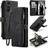 CaseMe Samsung Galaxy A15 C30 Multifunktionel Pung Sort