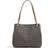 Michael Kors Kensington Large Signature Logo Tote Bag - Dark Brown