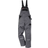 Fristads 100812 Icon Cotton Bib'N'Brace - Grey/Black