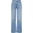 Only Madison Blush Hw Wide Jeans - Blue/Light Blue Denim