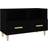 vidaXL Engineered Wood Black TV-bänk 80x50cm