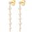 Hultquist Agnes Earrings - Gold/Pearls/Transparent