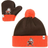 '47 Toddler Cuffed Knit Hat with Pom & Mittens Set - Brown/Orange