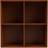 Montana Furniture Show Hazelnut Bogreol 69.6cm