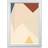 Norden Home Mid Century White Framed Art 42x59cm