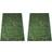 Tlily 2pcs 5X7Ft150X210cm Green Grass Backdrops Photography Wedding or Children Birthday Background