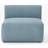 Westwing Collection Sofia Blue Soffa 87cm 1-sits