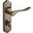 Designer Levers Bewdley Thumbturn Lock Bathroom Door Handle Antique 1pcs